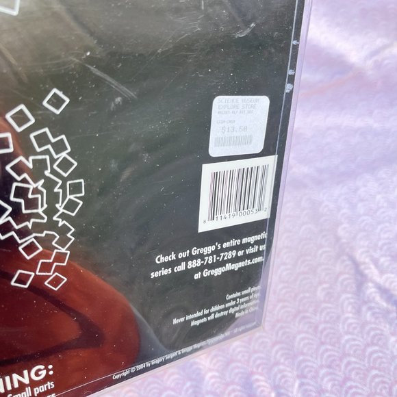 Magnetic Alef Bet Hebrew Greggo Magnets Science Museum of Minnesota NEW! - Picture 5 of 5